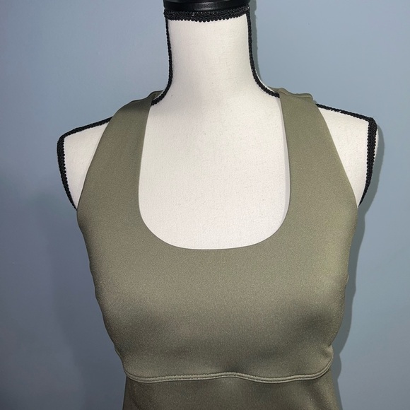 *Athleta- Olive green tank top - Picture 2 of 6